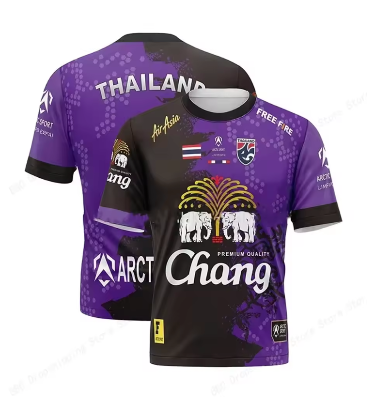 Thailand Football Jersey UNISEX "PHUKET" 5 other colors